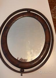 Specchio ovale basculante fine 800