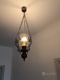 lampadario anni 70