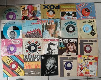 Set di 20 dischi anni 60