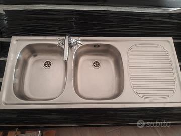 LAVELLO CUCINA ACCIAIO INOX 