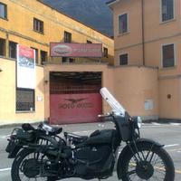 Moto Guzzi Superalce epoca ex militare 1950