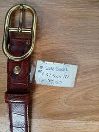 Cintura in pelle THE BRIDGE  marrone 48/50