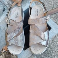 Sandali Ecosanit argento