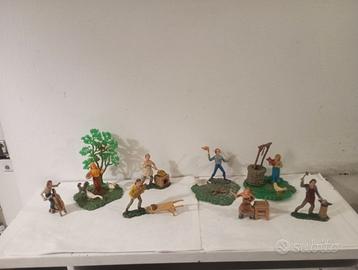 presepe diorami rari antichi