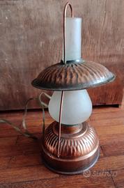 mini lampada art decò vintage