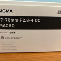 Obbiettivo sigma 17-70 macro per Nikon