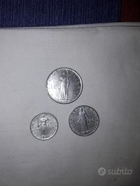 3 monete citta del Vaticano 