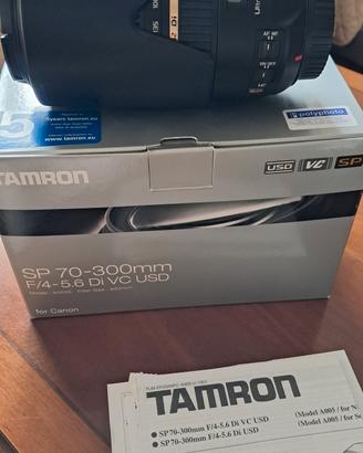tamron 70-300 Stabilizzato per Canon