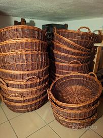 Cesta in vinimi natalizia e non