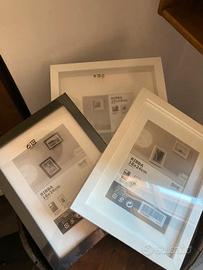 Tre cornici Ribba Ikea nuove