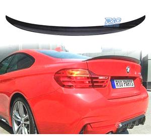 SPOILER BMW F32 13-18 LOOK M PERFORMANCE NERO LUCI