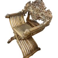 Sedia poltrona savonarola