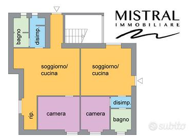 Bancali villetta singola con patio esterno