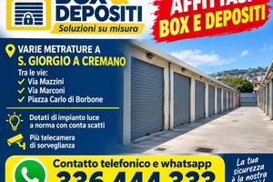Depositi/cantinole