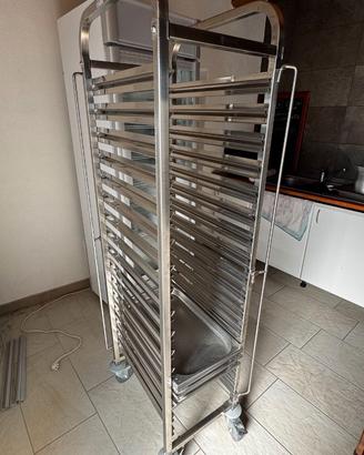 Carrello Portavassoi Carrello Cucina Professionale