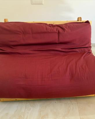 Futon con materasso