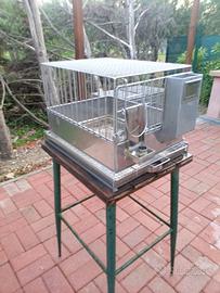 Gabbie conigli Professionali in Acciaio INOX