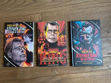 Lotto 3 saggi Stephen King NUOVI DA COLLEZIONE