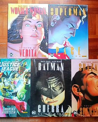 Lotto DC Limited Collector's Paul Dini & Alex Ross