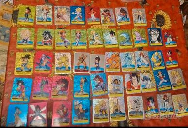 148 carte dragon ball z/gt