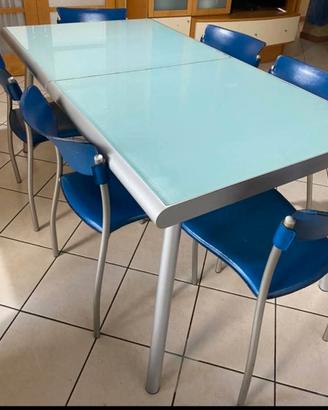 tavolo vetro ciaccio