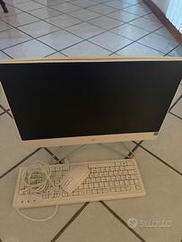 🖥️ PC HP Desktop Bianco NUOVO – Tastiera + Mouse