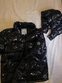 Giacca Moncler nero lucido
