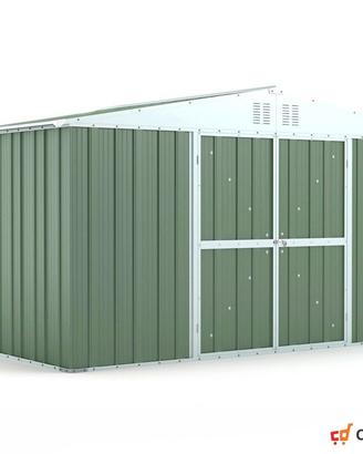 Box lamiera deposito Acciaio 403x269cm verde