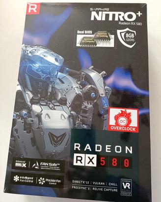 Scheda Video RX 580 8GB Sapphire Nitro+
