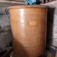 Botte cisterna serbatoio in vetroresina con galleg