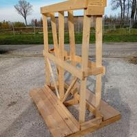 Bancale per trasporto lastre e serramenti