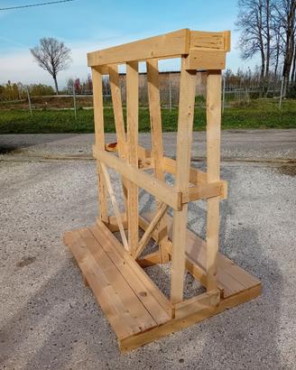 Bancale per trasporto lastre e serramenti