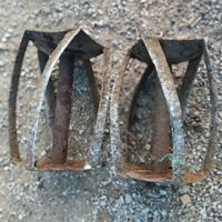 Rulli x motozappa con perno centrale 