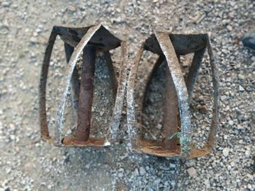 Rulli x motozappa con perno centrale 