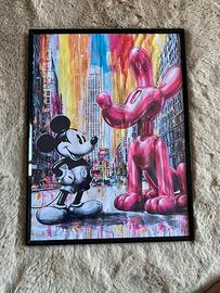 Quadro moderno 30x40 - Mickey Mouse  Pop Art