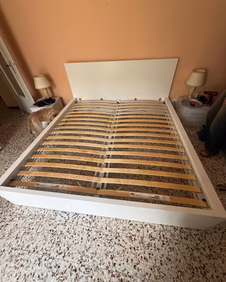 Letto IKEA MALM 180x200 + Materasso VÅLEVÅG