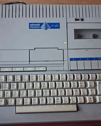 Flyer Olivetti PC 128 - Spreadsheet Pour PC 128 S - Édition Italienne Officielle - MD3 64064