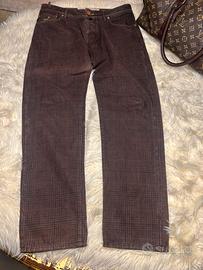 Jeans jacob choen marrone denim vintage