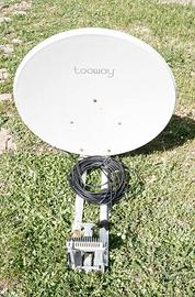 Tooway Eutelsat kit internet via satellite
