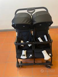 PASSEGGINO OHLALÀ TWIN - genellare Chicco (nero)