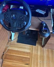 Volante SuperDrive, cambio e pedaliera PS4 Xbox