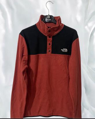 Giacca in Pile The North Face Rossa e nera,M