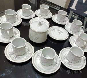 Servizio da Caffè vintage in Porcellana by Sandra