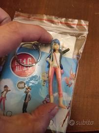 Miraculous ladybug figure marinette portachiavi