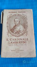 Il cardinale Lambertini di Alfredo Testoni 1922
