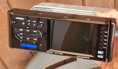 Autoradio Irradio XDTV-350RD con lettore DV nuova