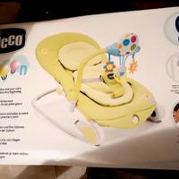 nuovissima sdraietta musicale neonati chicco