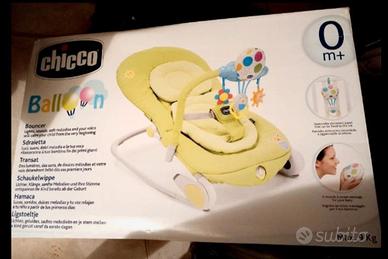 nuovissima sdraietta musicale neonati chicco