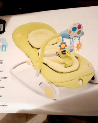 nuovissima sdraietta musicale neonati chicco