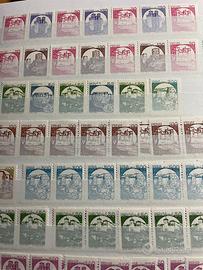 Francobolli Castelli d'Italia per macchinetta